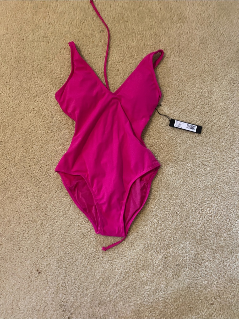 TA3 Swim Suit Bright Pink